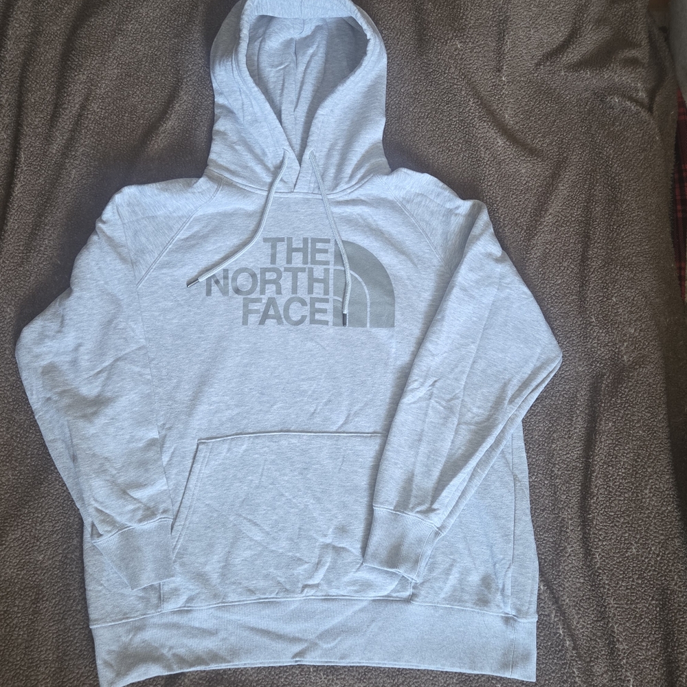 The North Face Light Gray Men's Hoodie